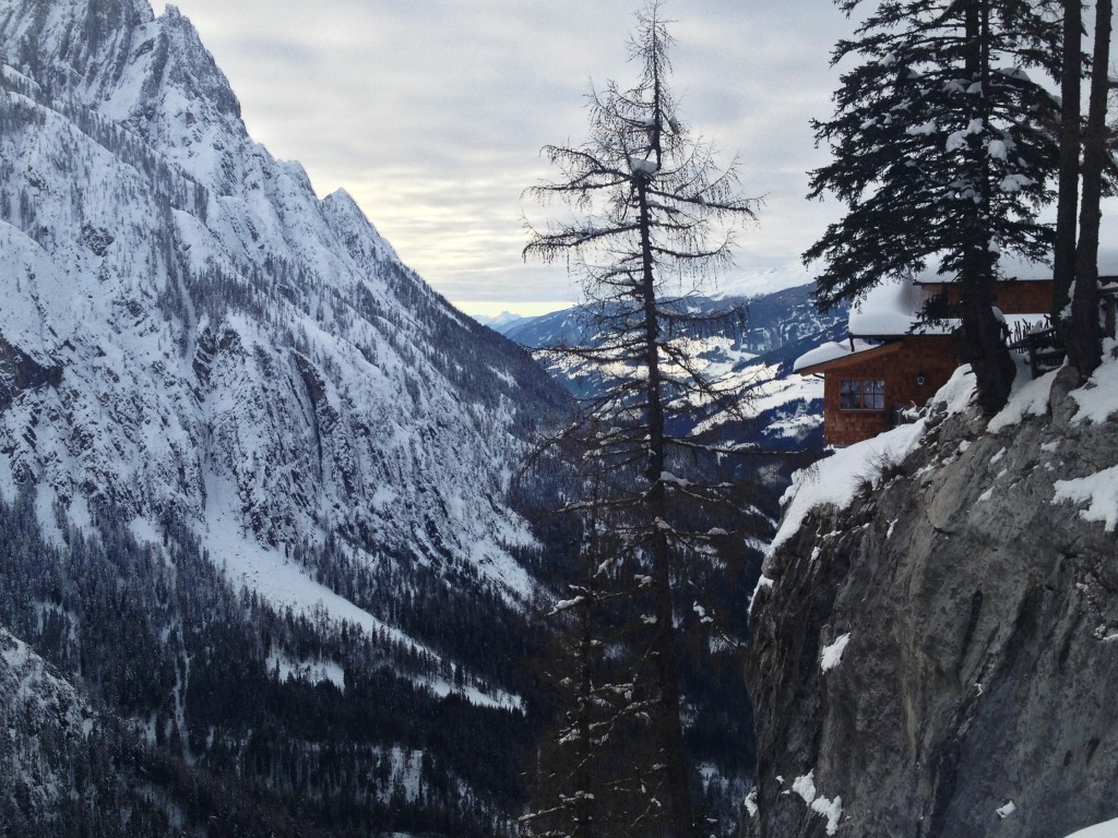 Dolomitenhütte auf 1.620 Meter