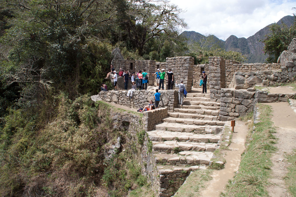 Sun Gate über Machu Picchu