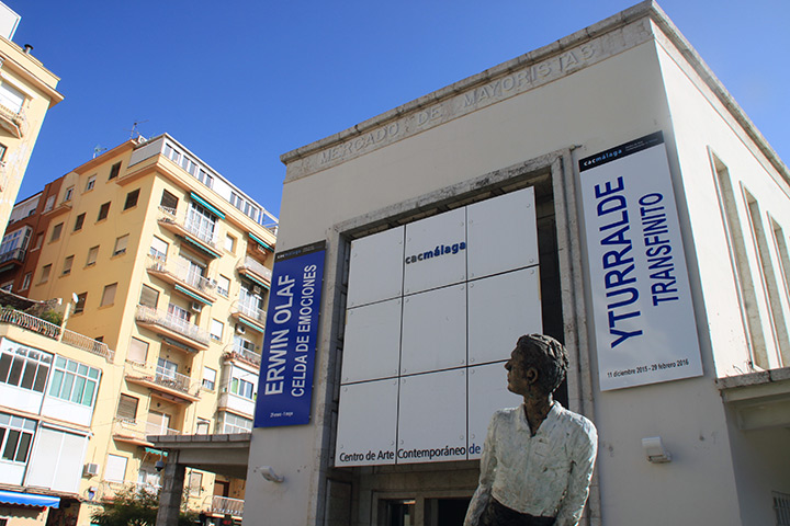 Unscheinbares Äußeres, tolle Ausstellungen im Inneren: das Centro de Arte Contemporáneo von Málaga (CAC)
