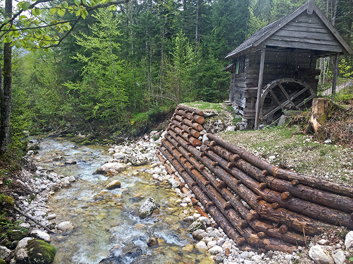 Bei der Schachner-Mühle ...