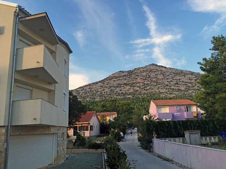 Vom Appartement ins Velebit-Gebirge ist es nur ein Katzensprung ...