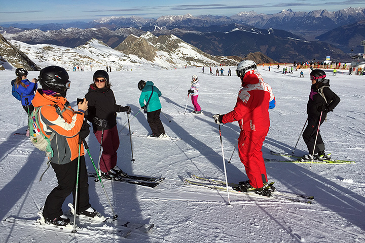 Erste Eingewöhnung am Kitzsteinhorn