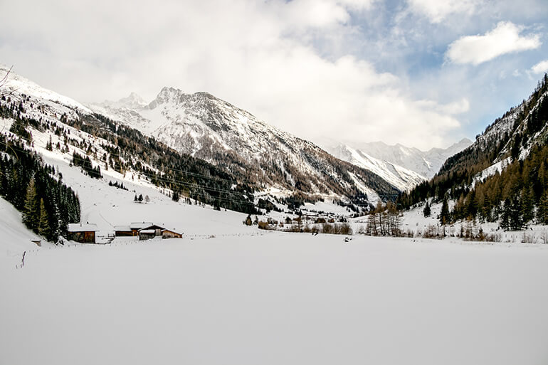 Rückweg zum Matreier Tauernhaus im Gschlösstal