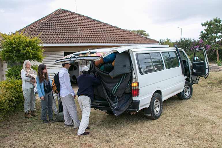 Safari in Kenia mit Toyota Allrad-Van