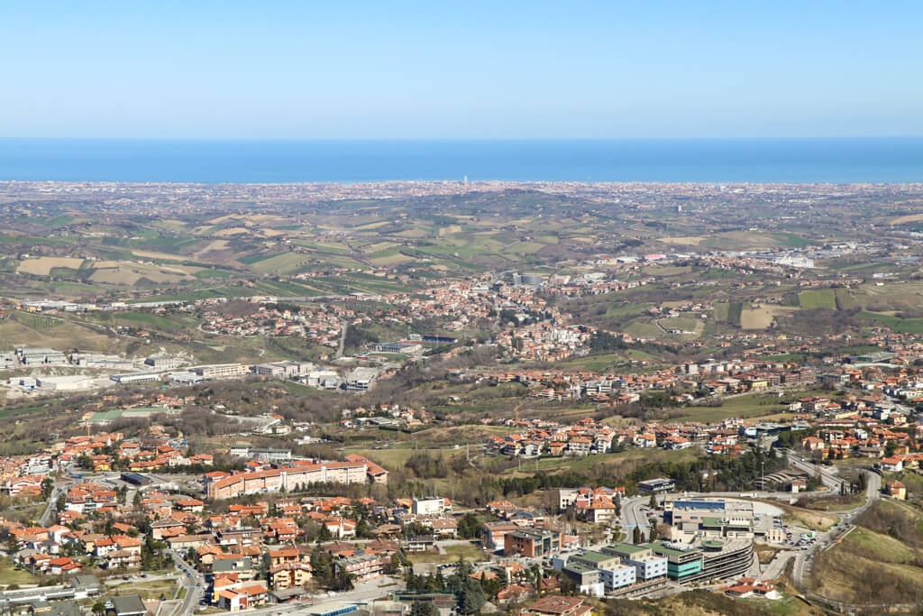 Ausblick San Marino
