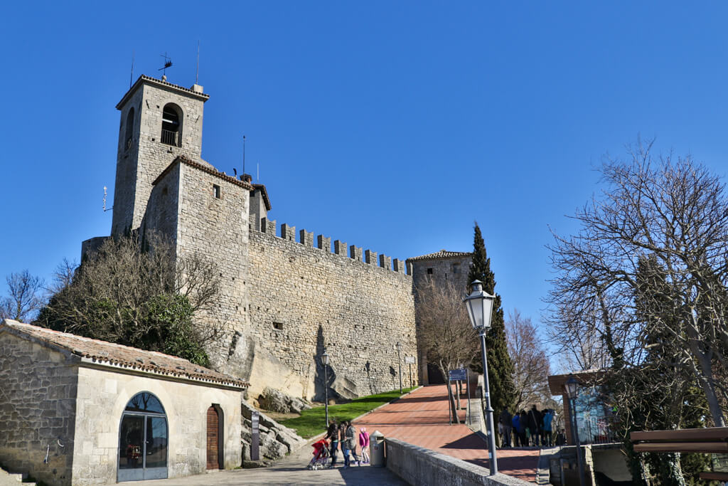 Torre Guaita am Monte Titano in San Marino