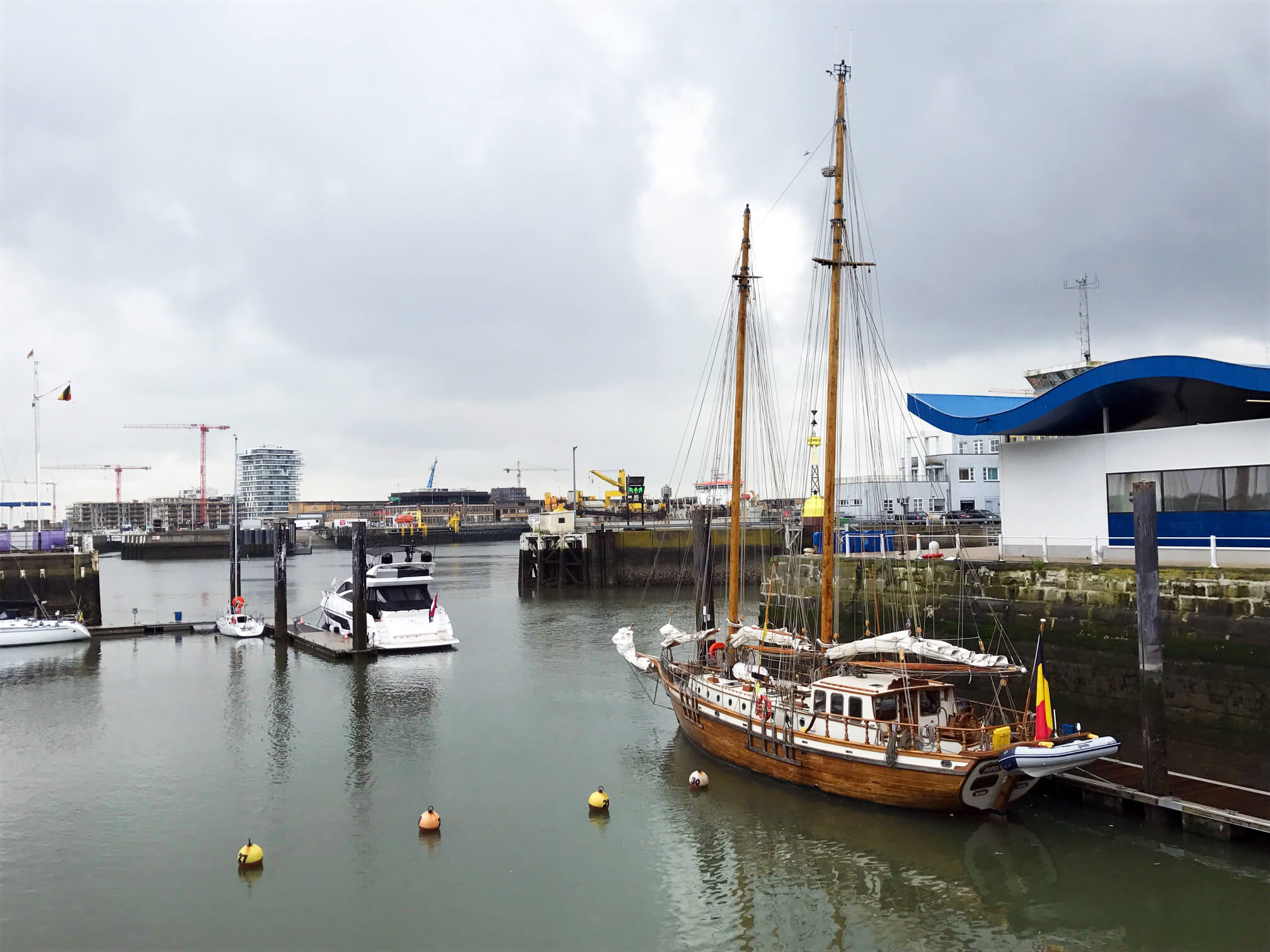 Ostende Hafen