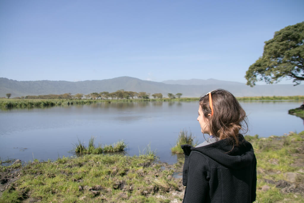 Hippopool im Ngorongoro Krater