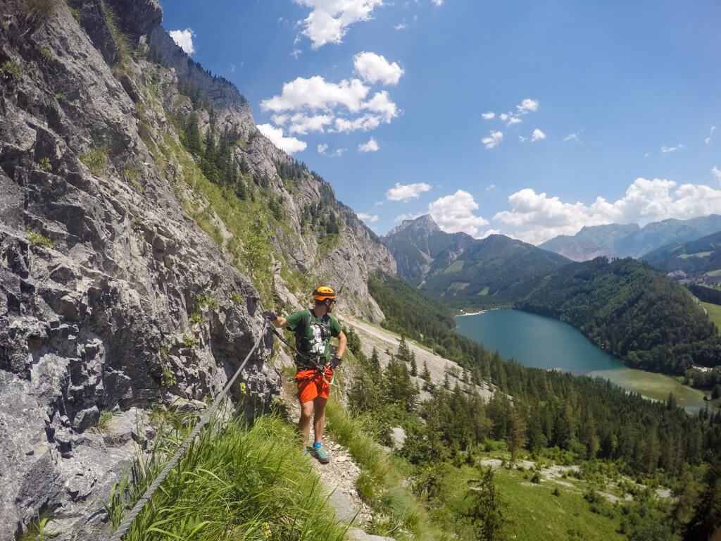 Leopoldsteiner See Klettersteig