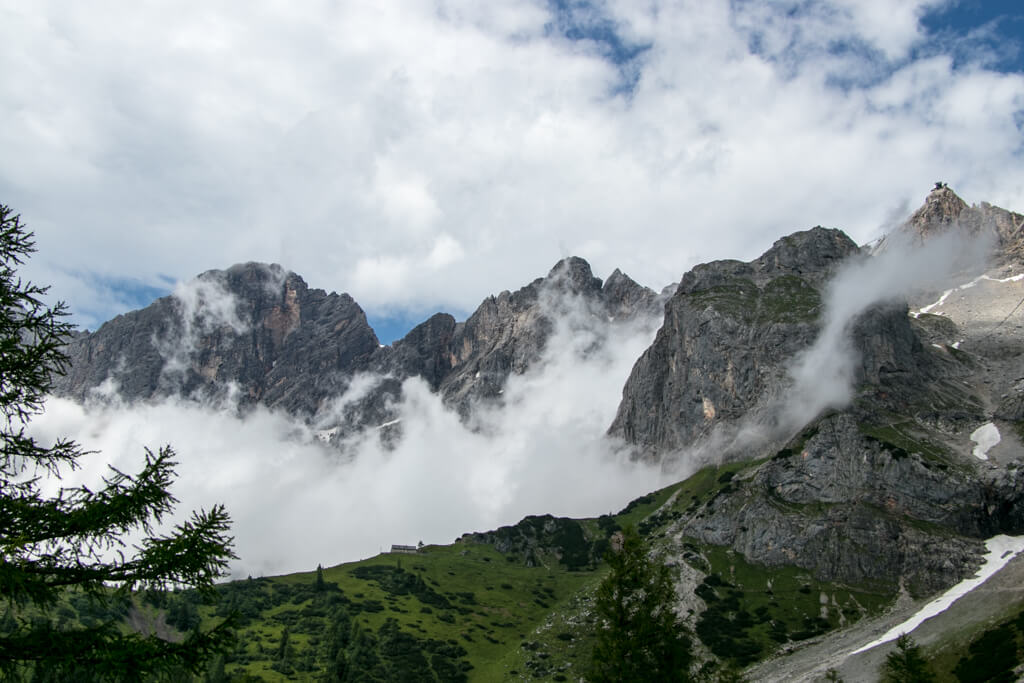 Hoher Dachstein Wolkenschwaden