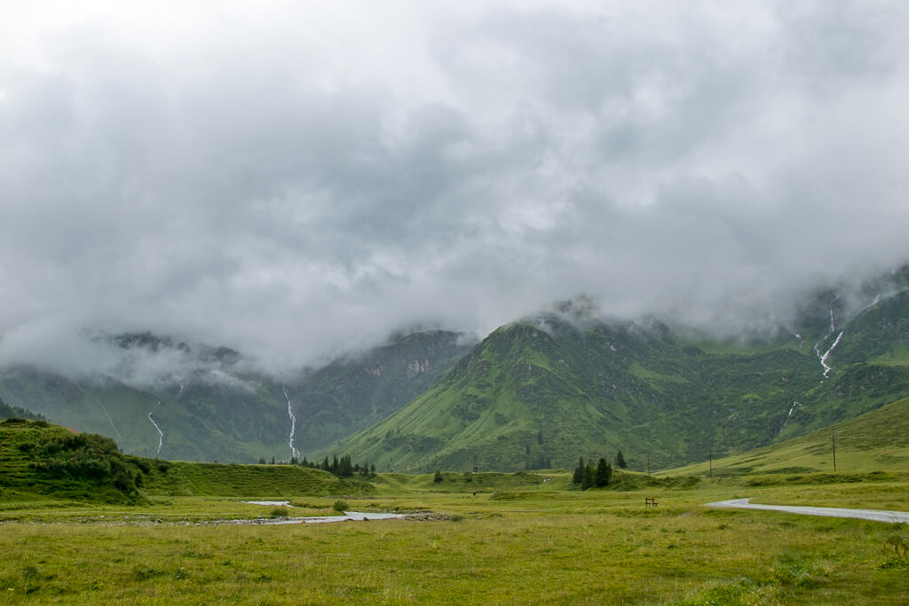 Sportgastein Landschaft im Sommer