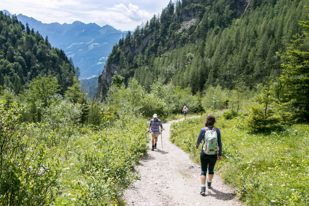 Abstieg zurück in die Silberkarklamm Richtung Ennsboden