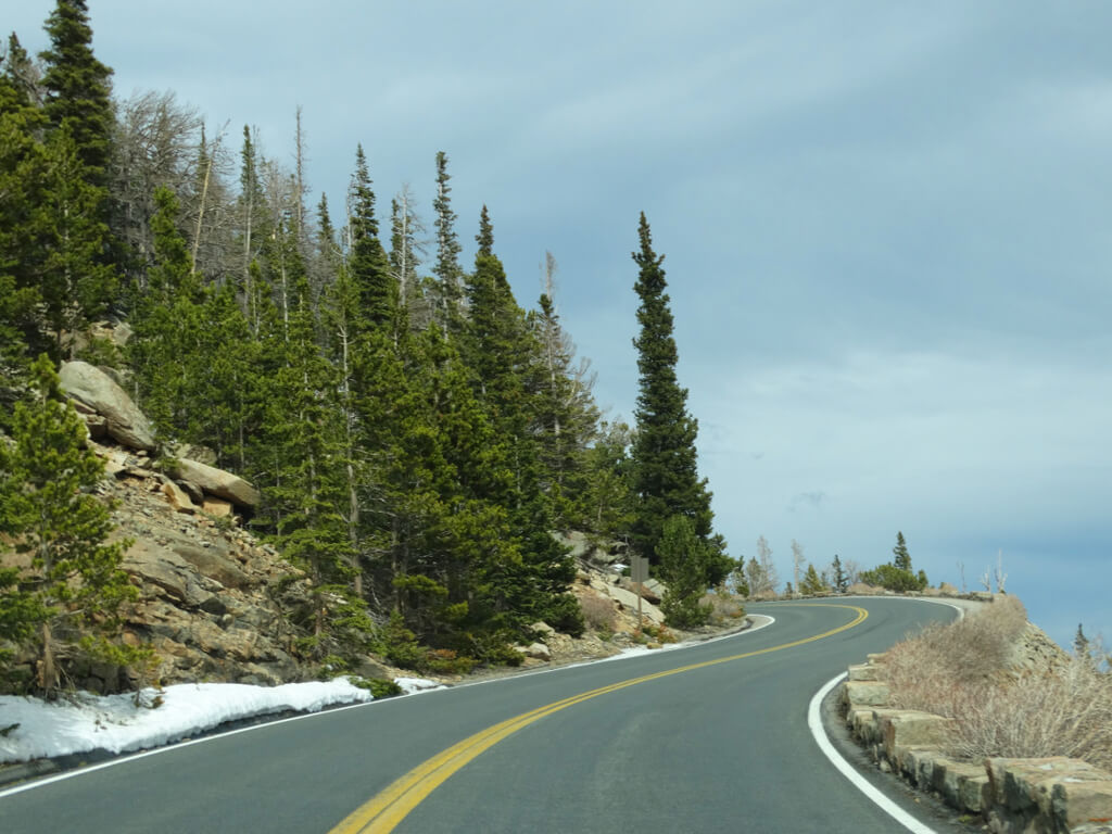 Trail Ridge Road im Rocky Mountain Nationalpark