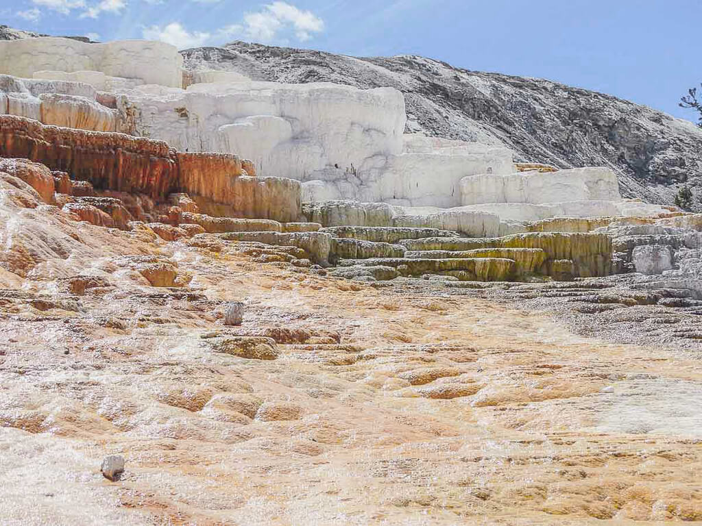 Mammoth Hot Springs im Yellowstone Nationalpark