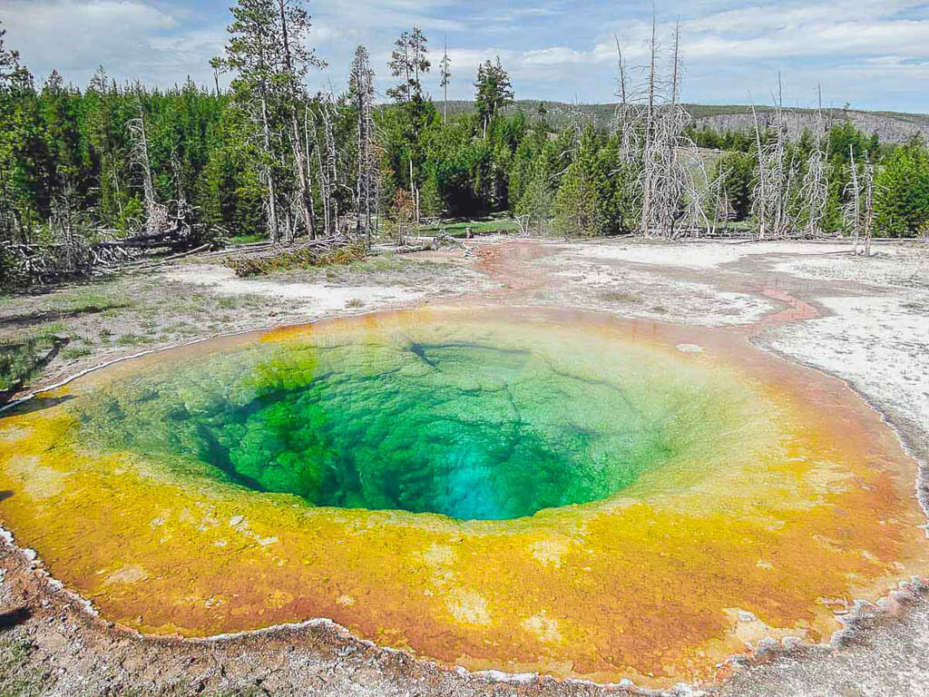 Yellowstone Nationalpark Morning Glory