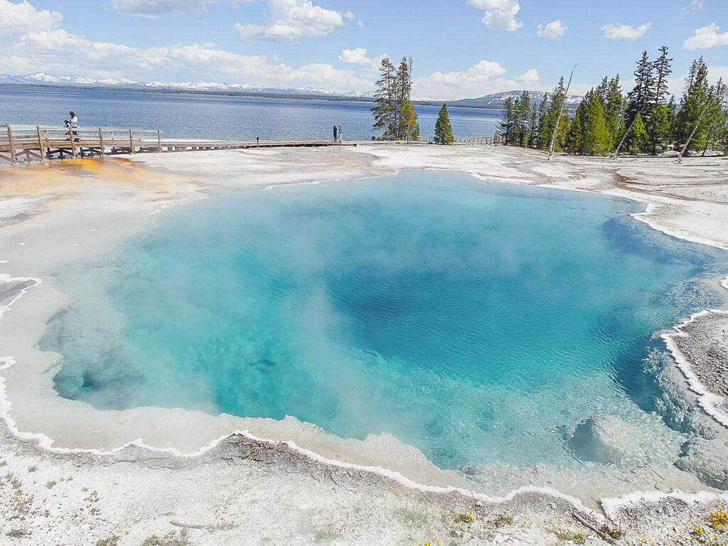 Yellowstone Nationalpark West groß