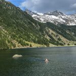 Julian im eiskalten Riesachsee