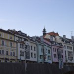 Häuserreihe in Bratislava
