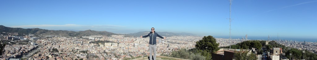 Panorama vom Búnker del Carmel (Klicken zum Vergrößern)