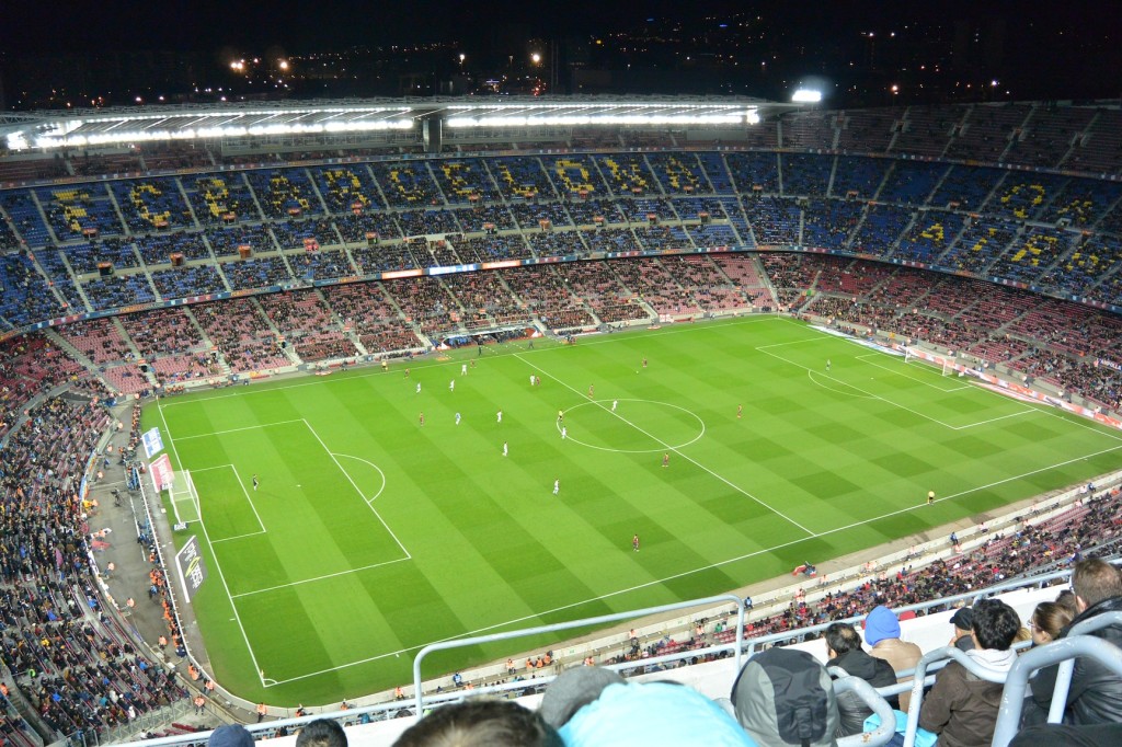 Camp Nou von oben