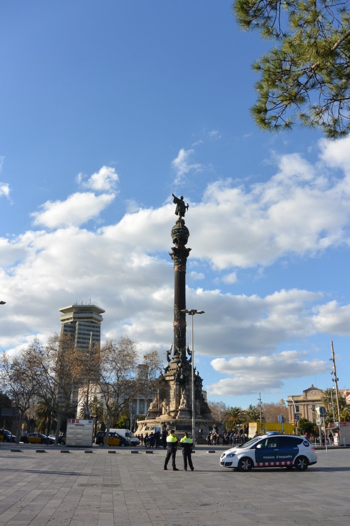 Mirador de Colón von unten