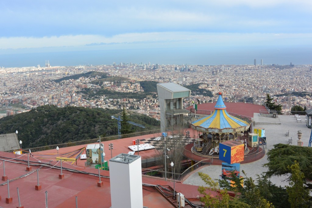 Vergnügungspark am Tibidabo.