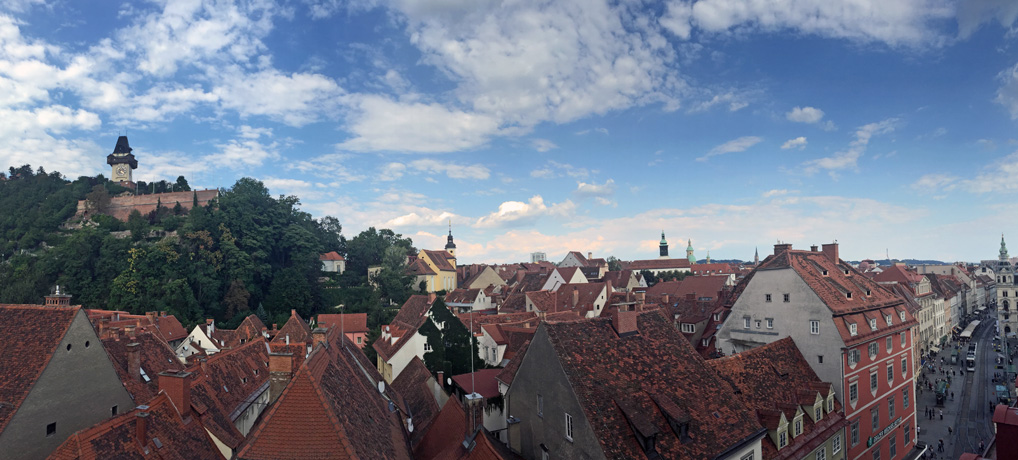 Graz Dächer UNESCO-Weltkulturerbe