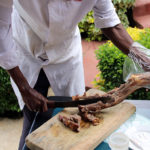 Nyama Choma - Frisch zubereitetes Ziegenfleisch in Kenia