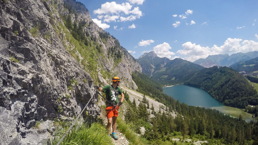 Leopoldsteinersee Klettersteig