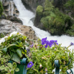 Blumenkisterl an der Brücke über den Gasteiner Wasserfall