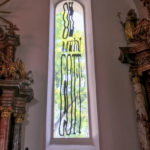 Kunstvolle Kirchenfenster in Graz St. Andrä