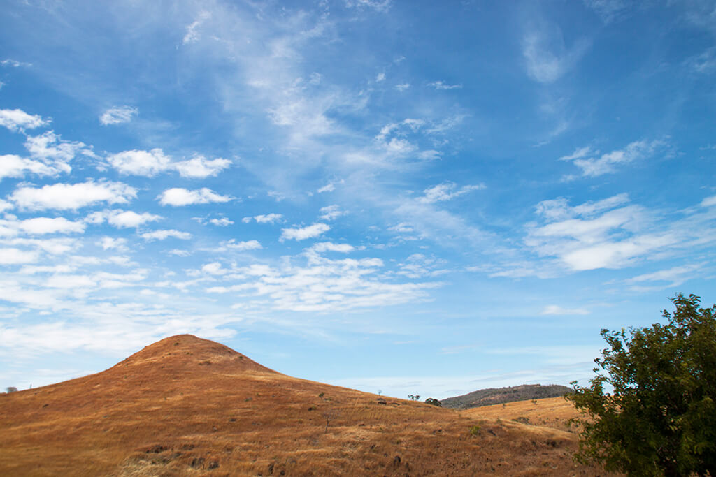 Madagaskar Landschaft Hügel