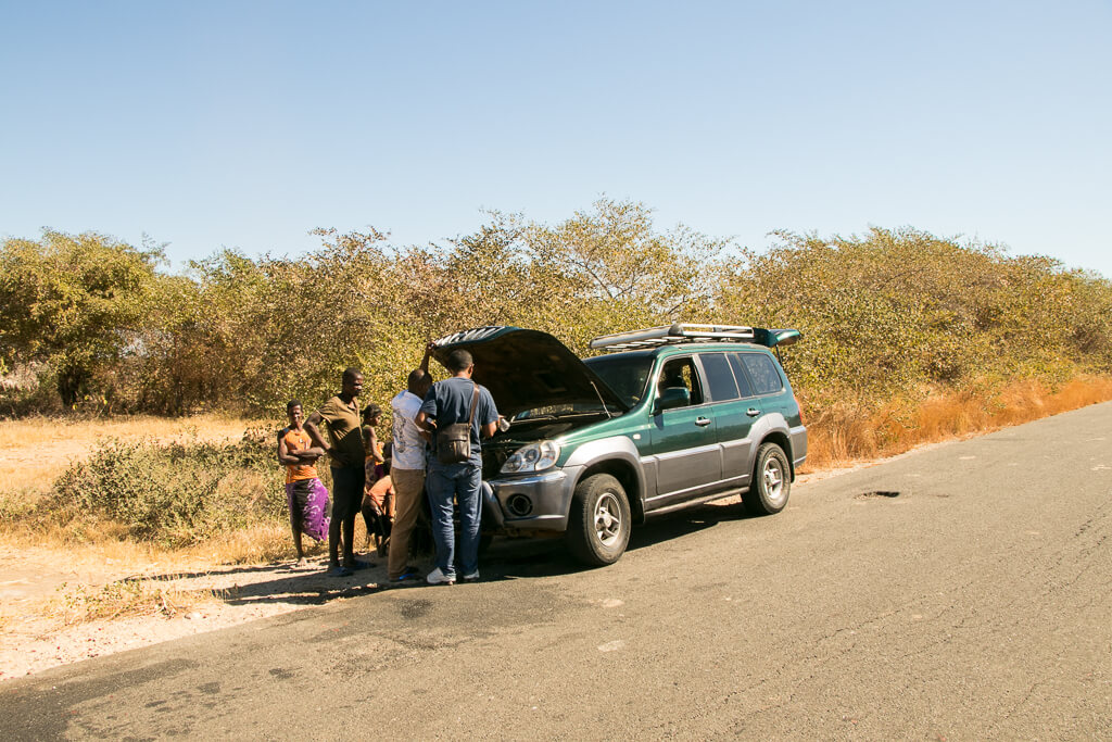 Autopanne im Westen Madagaskars