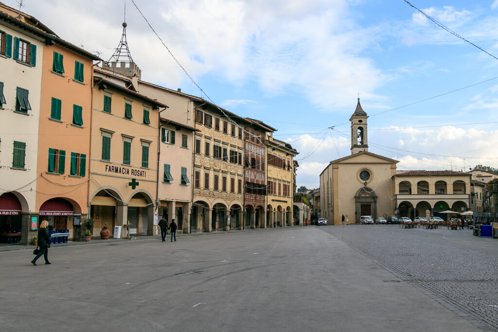 Figline Valdarno Hauptplatz