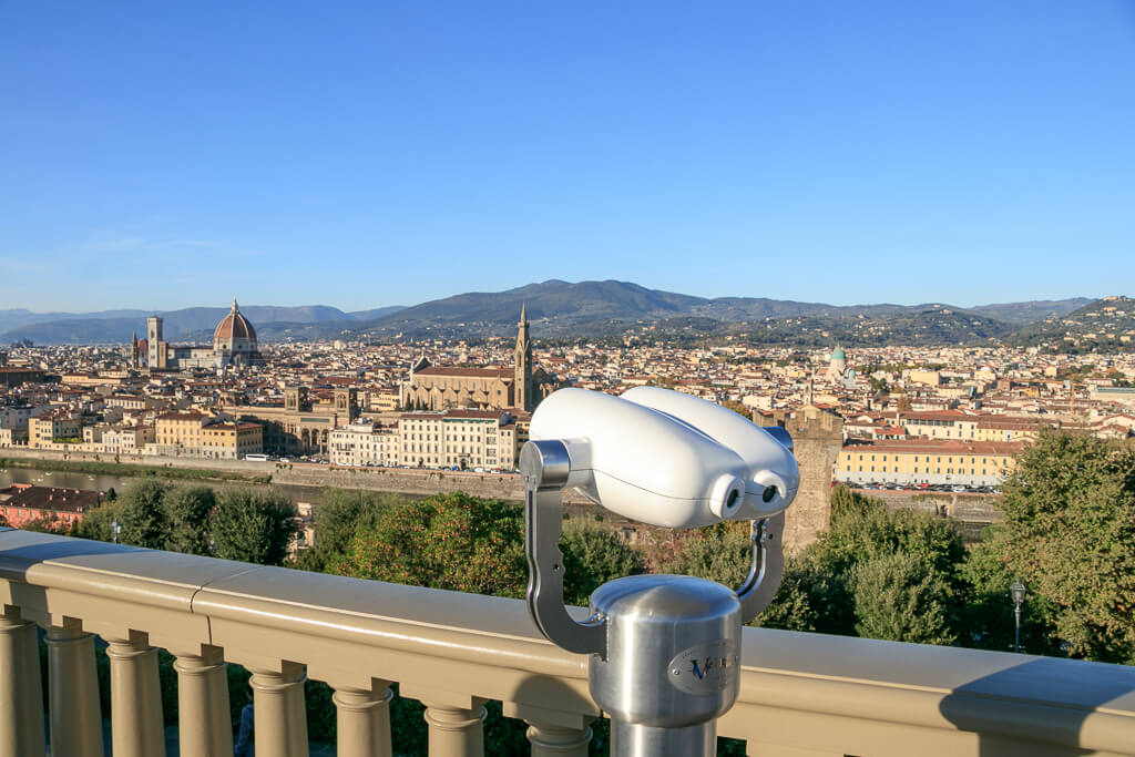 Am Piazzale Michelangelo