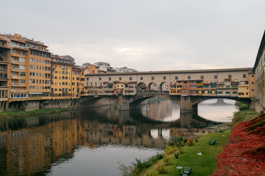 Ponte Vecchio im Herbst