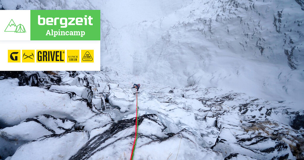 Bergzeit Alpincamp mit Grivel