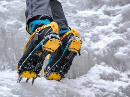 Bergzeit Alpincamp in Osttirol: Eisklettern mit dem Mann ohne Nerven Eisklettern Bergzeit Alpincamp mit Grivel