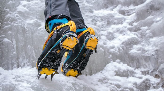 Bergzeit Alpincamp in Osttirol: Eisklettern mit dem Mann ohne Nerven Eisklettern Bergzeit Alpincamp mit Grivel