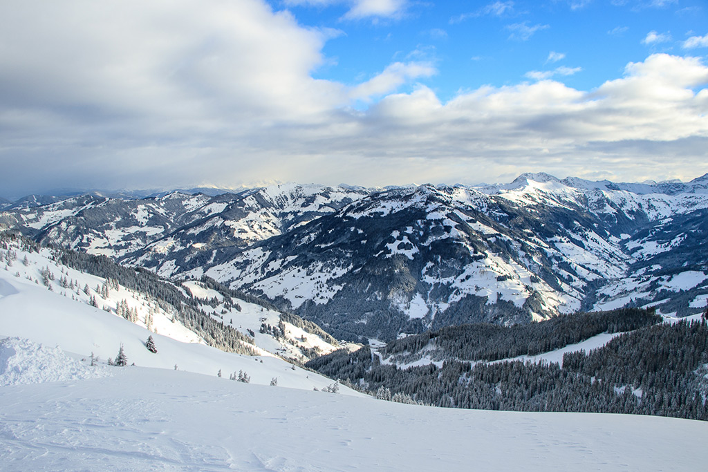 Blick ins Großarltal vom Gasteiner Fulseck