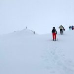 Aufstieg zum Kreuzkogel Gipfel in Sportgastein