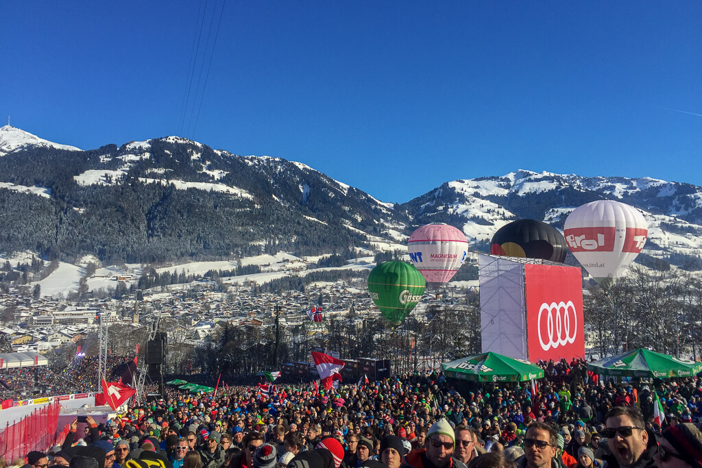 Hahnenkamm-Rennen Stimmung