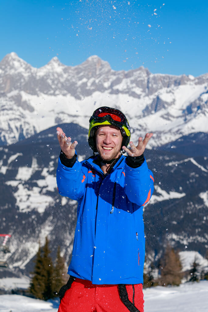 Up in die Berge - Skifahren in Österreich