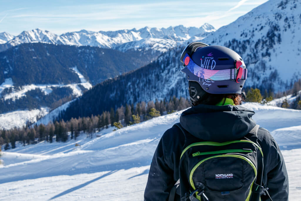 Skifahren in Österreich ist leiwand