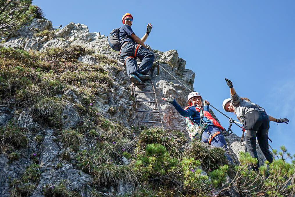 photo credit: Emanuel Ulz - Klettersteig auf den Sattelberg