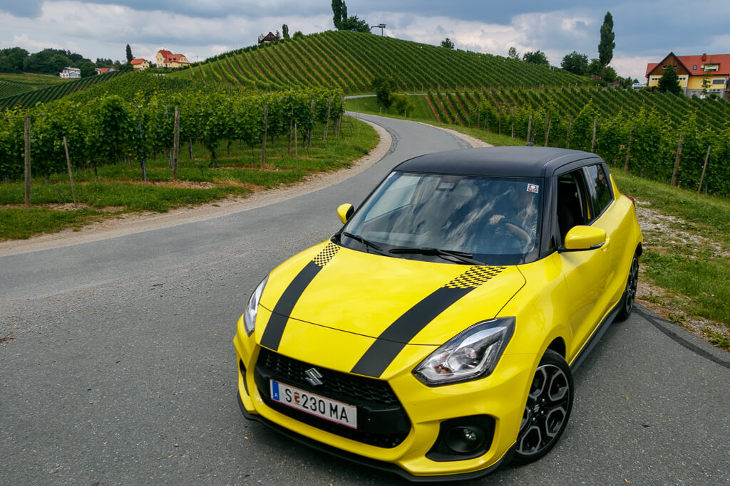 Grenz-genialer Roadtrip mit dem Suzuki Swift Sport