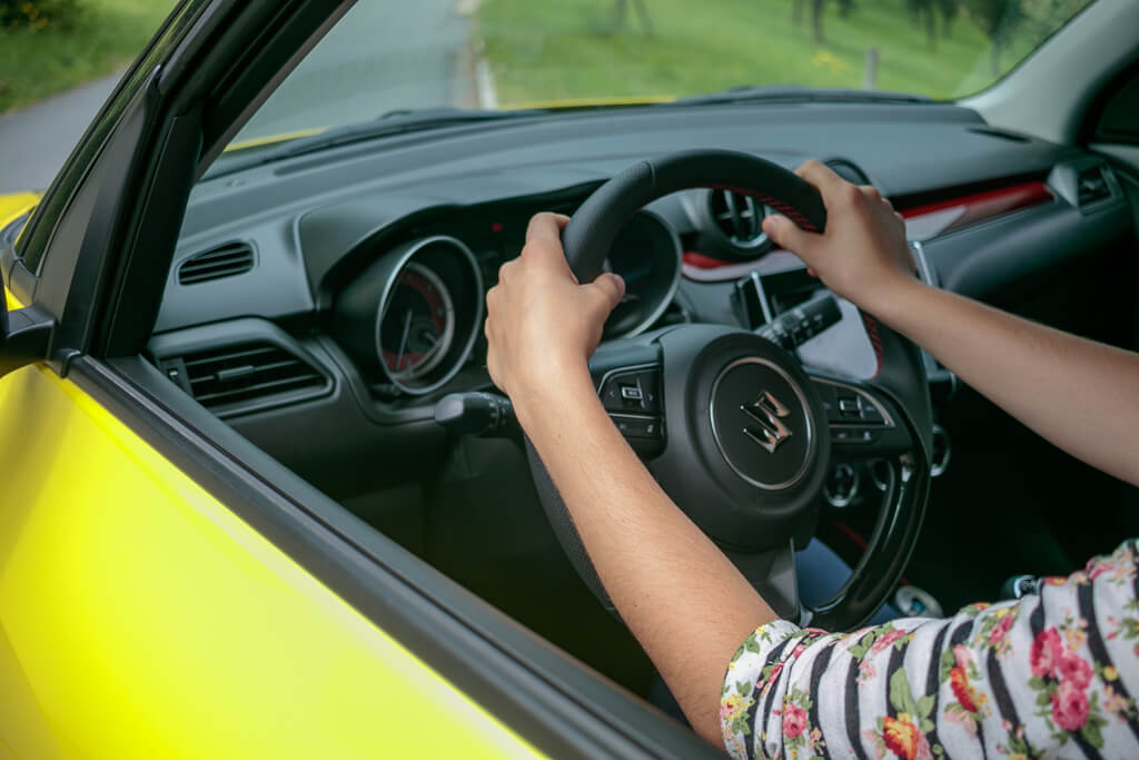 Blick in den neuen Suzuki Swift Sport