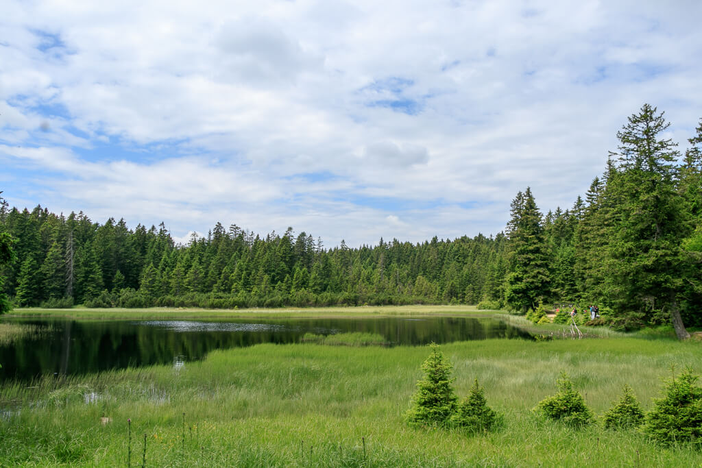 Črno jezero im Pohorje-Gebirge