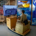 Flugzeug Simulator im Fahrtraum Mattsee