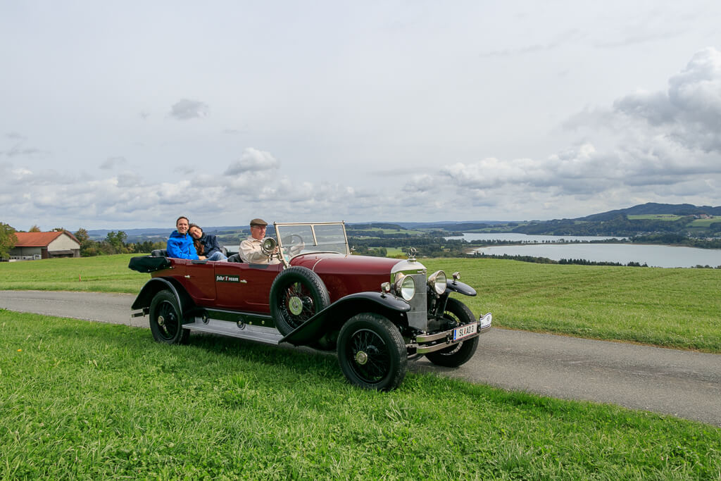 Oldtimer-Ausfahrt rund um Mattsee